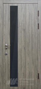 Дверь с молдингом №11 с отделкой МДФ ПВХ - фото